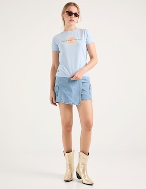 Falda short Non Stop a la cintura