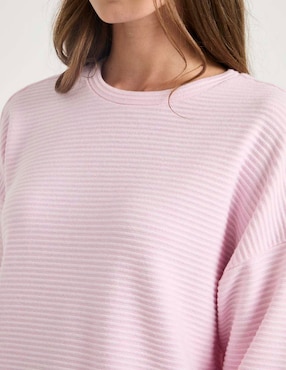 Sudadera acanalada Non Stop para mujer