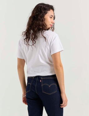 Playera manga corta Non Stop cuello redondo para mujer