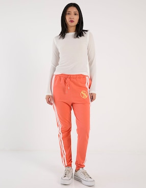 Playera manga larga Non Stop cuello redondo para mujer