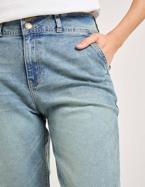 Jeans capri amplio Non Stop corte cintura