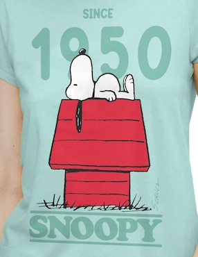 Playera manga corta Panaderia cuello redondo para mujer