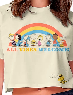 Playera manga corta Panaderia cuello redondo para mujer