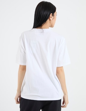 Playera manga corta Non Stop cuello redondo para mujer