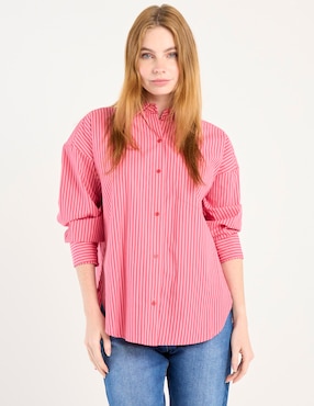 Blusa manga larga para mujer