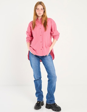 Blusa manga larga para mujer