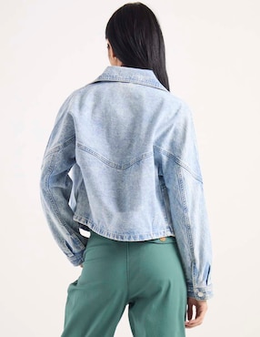 Chamarra denim Non Stop de mezclilla para mujer
