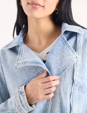 Chamarra denim Non Stop de mezclilla para mujer