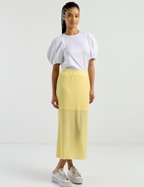 Falda crop Non Stop a la cintura