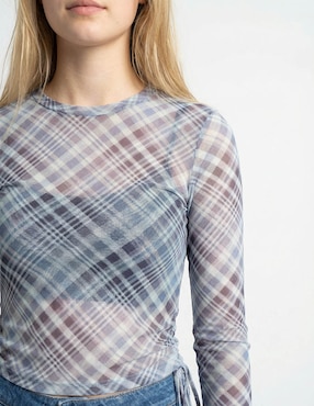 Blusa Non Stop manga larga para mujer