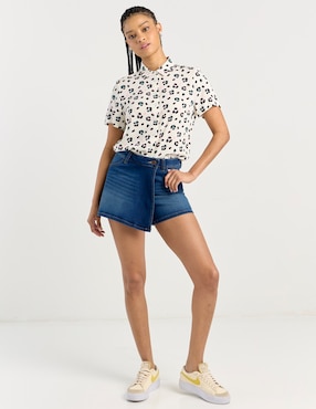 Blusa Non Stop manga corta para mujer