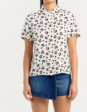 Blusa Non Stop manga corta para mujer
