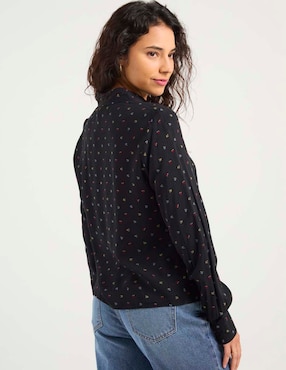 Blusa Non Stop manga larga para mujer
