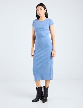 Vestido midi casual Non Stop para mujer