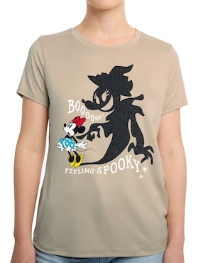 Playera manga corta Disney DTR Minnie Mouse para mujer
