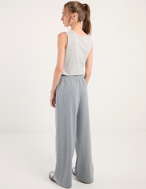 Pants straight Non Stop con elástico para mujer