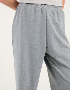 Pants straight Non Stop con elástico para mujer