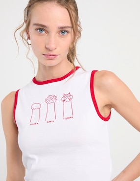 Playera Non Stop cuello redondo para mujer