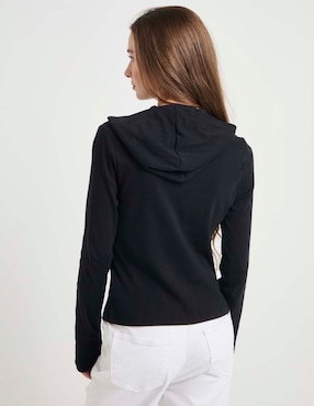 Playera manga larga Non Stop cuello redondo para mujer