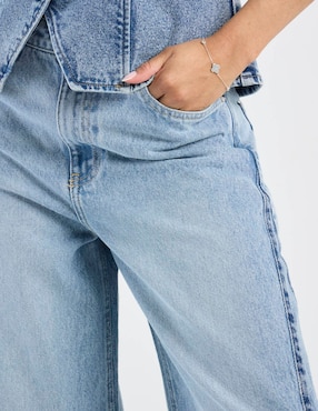 Jeans relaxed amplio a la cintura Non Stop para mujer
