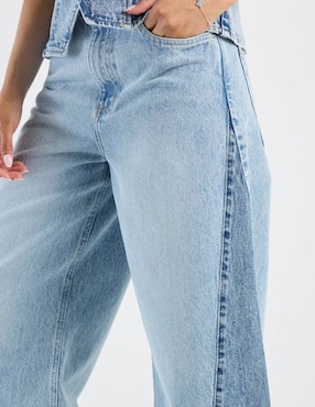 Jeans relaxed amplio a la cintura Non Stop para mujer