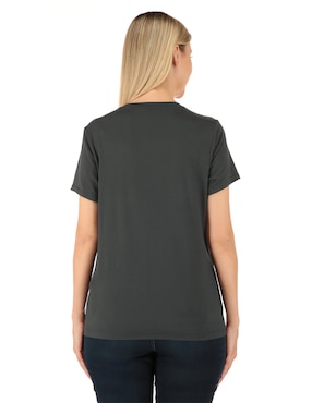 Playera manga corta Disney Dtr Disney cuello redondo para mujer