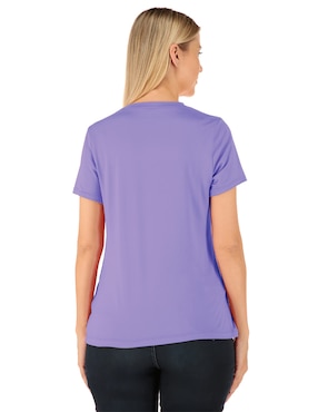 Playera manga corta Disney Dtr Disney cuello redondo para mujer