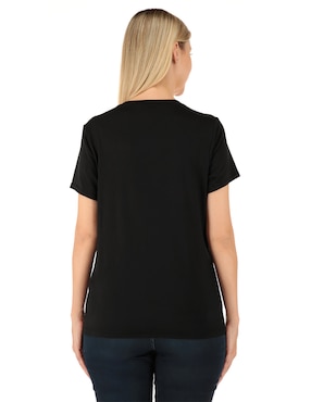 Playera manga corta Disney Dtr Disney cuello redondo para mujer