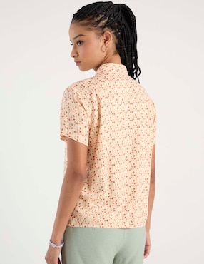 Blusa camisera Non Stop manga corta para mujer