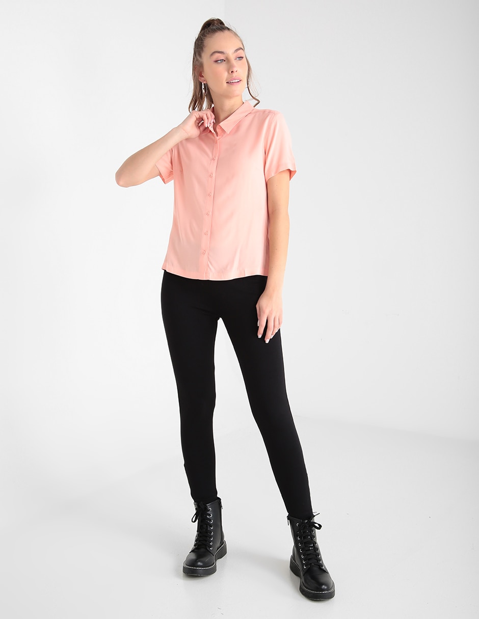Blusa manga corta para mujer 3