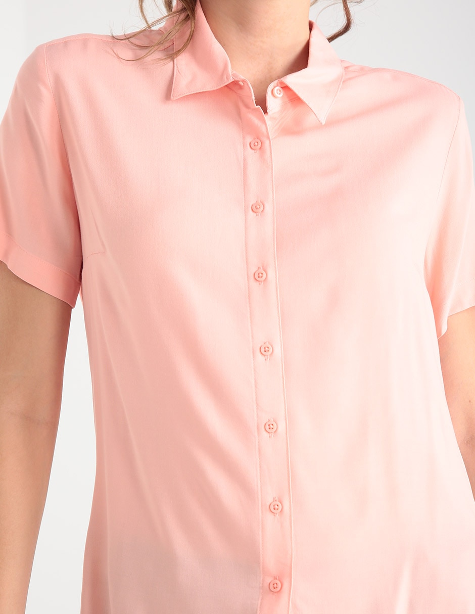 Blusa manga corta para mujer 4