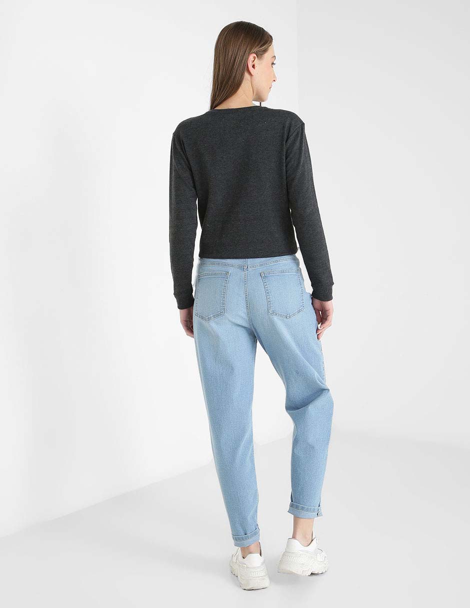 Jeans mom Non Stop corte cintura para mujer