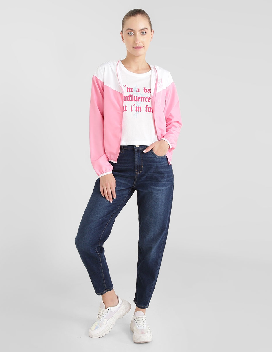 Jeans relaxed mom para mujer 6
