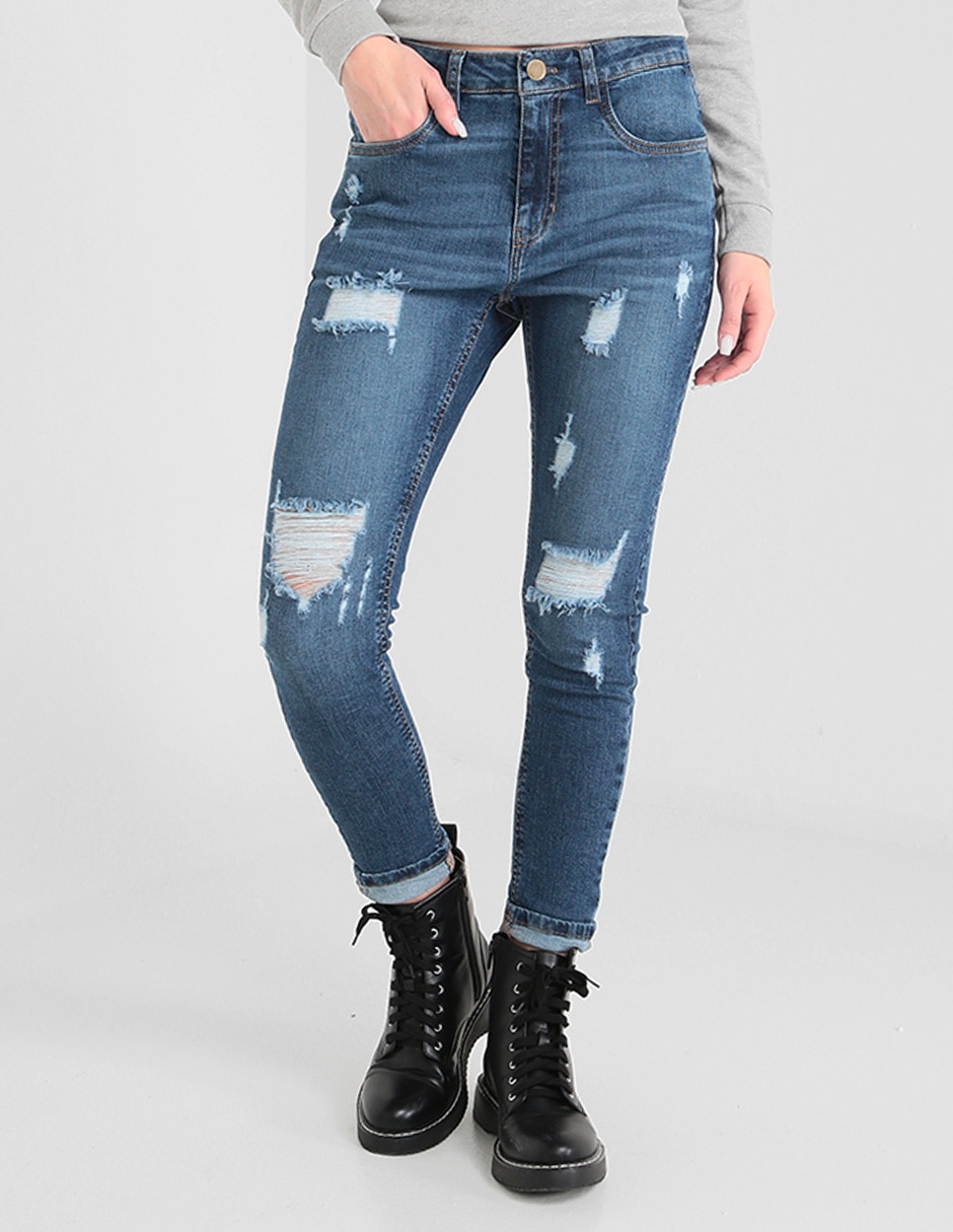 Pantalón Denim Ultra Skinny Mujer | 00595133 – Forever 21