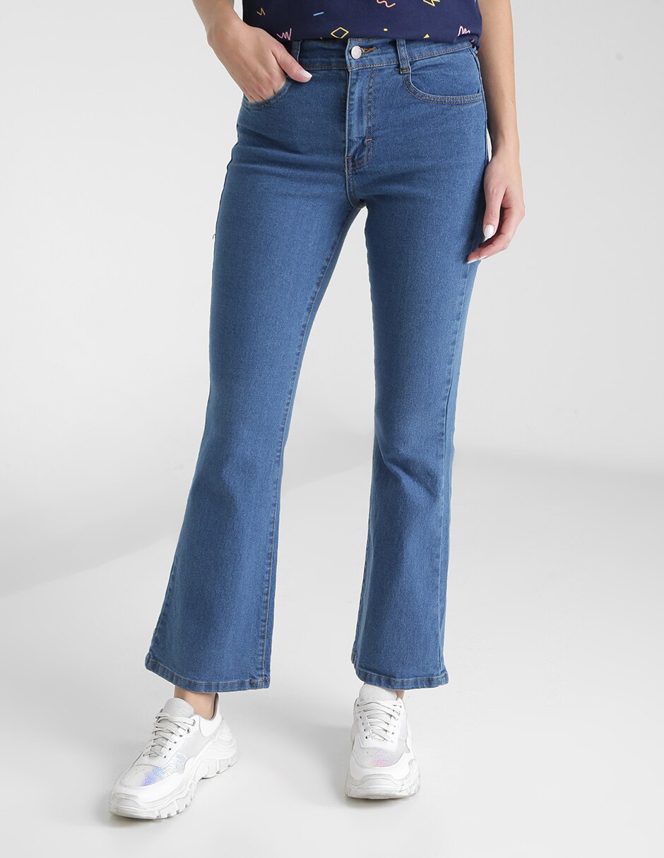 Jeans Flare 1B Azul Efesis - Compra Ahora | Dafiti Chile