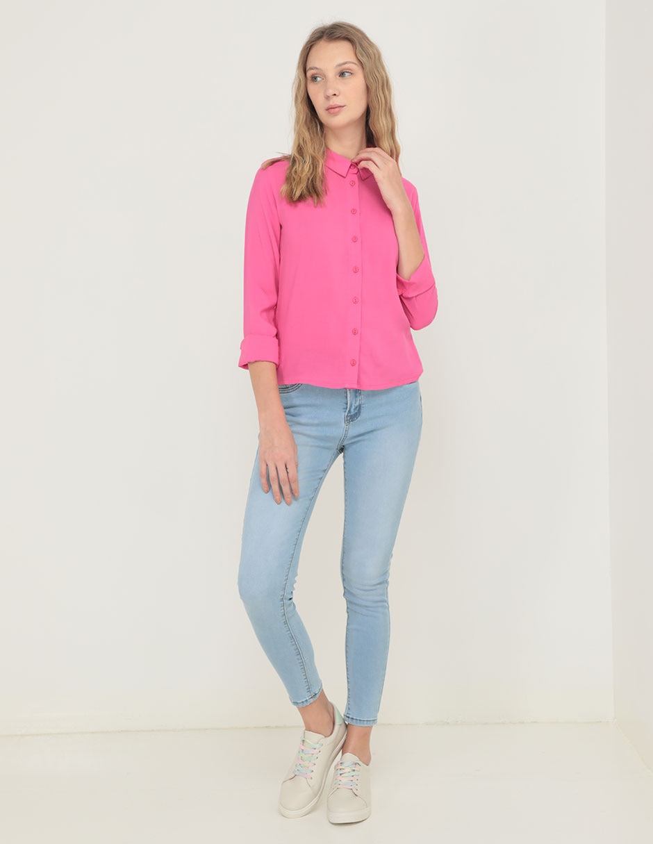 Blusa manga larga para mujer 3