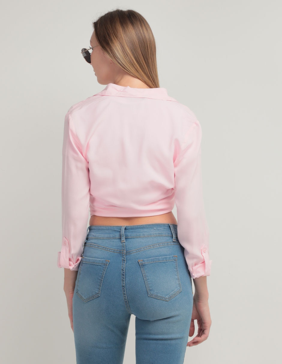 Blusa Non Stop manga larga para mujer