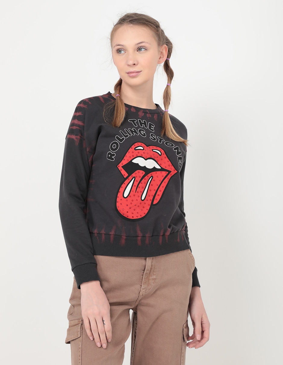 Sudadera rolling 2025 stones mujer