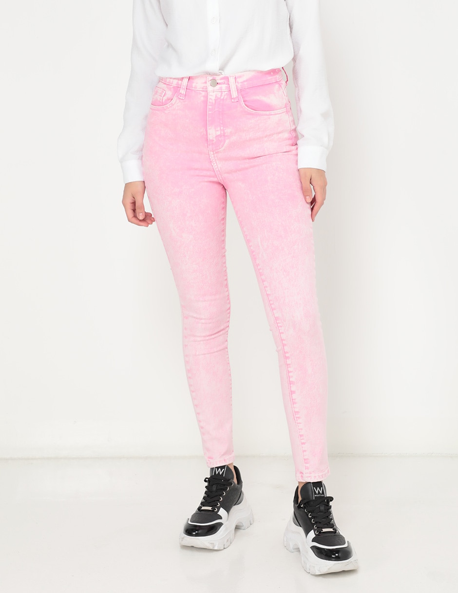 Jeans skinny Non Stop corte cintura para mujer