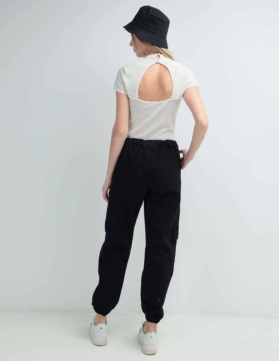 Jeans jogger para mujer