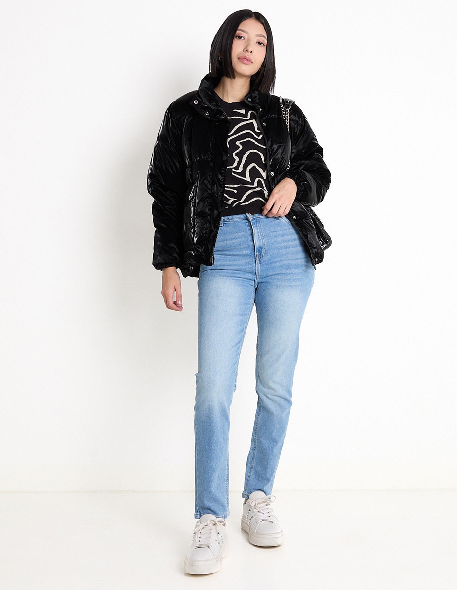 Jeans straight para mujer 3