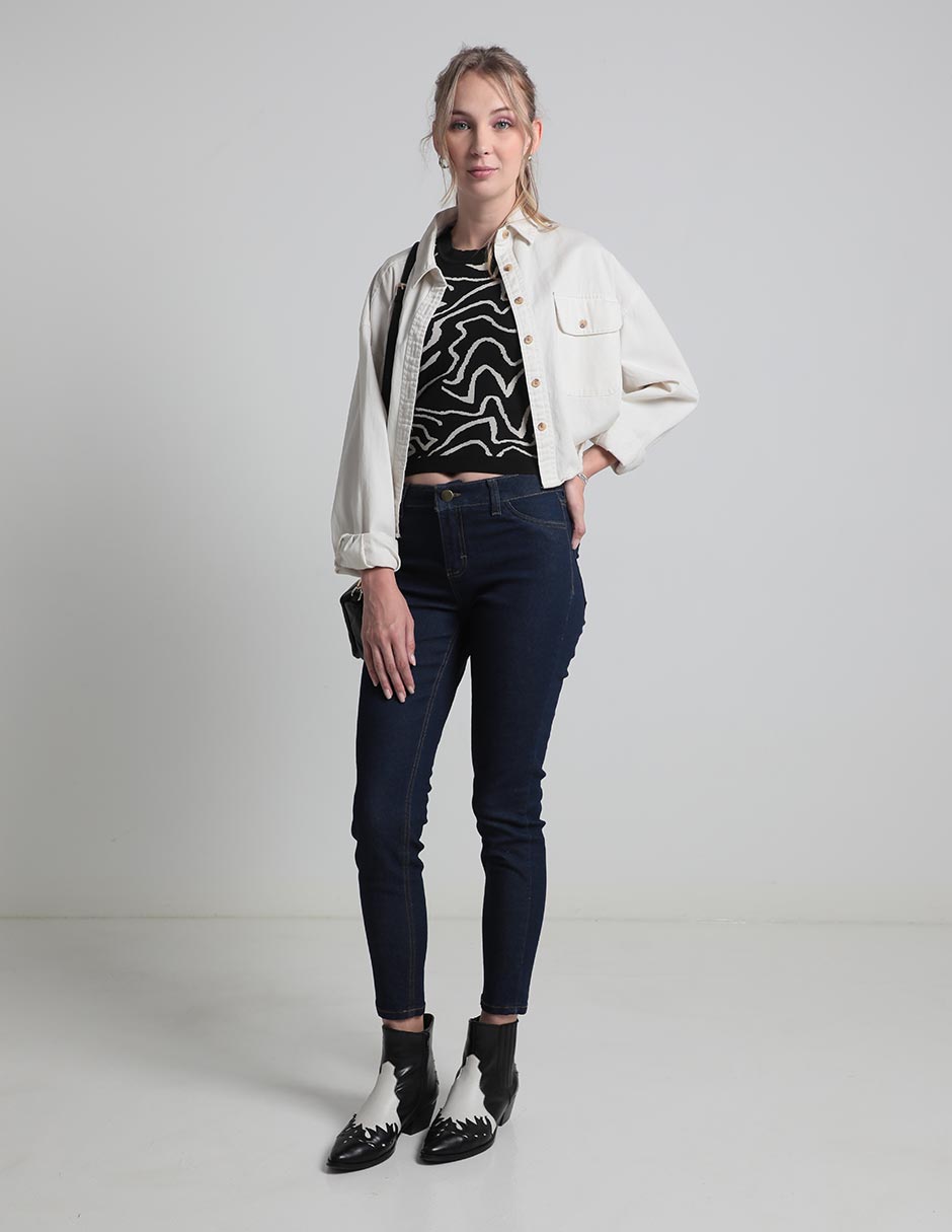 Jeans skinny para mujer 3