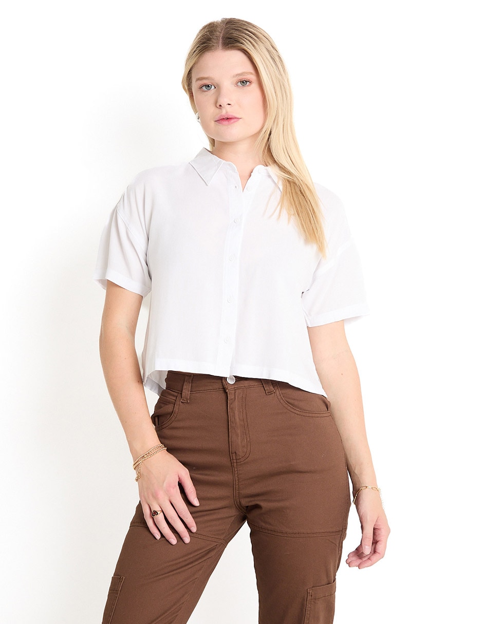 Blusa manga corta para mujer Blusa manga corta para mujer