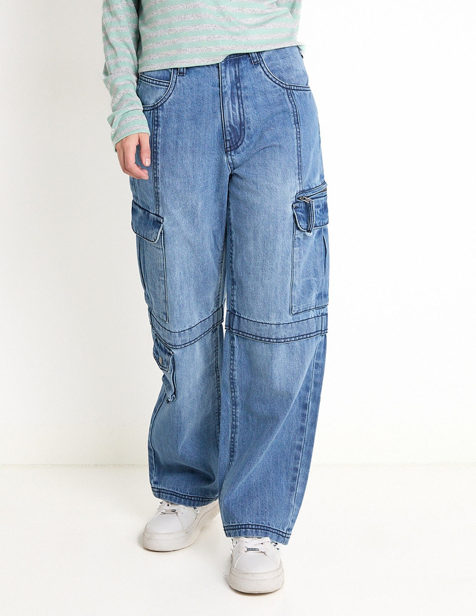 Non Stop Pantalones Levis Mujer Suburbia Jeans Amplio Non Stop