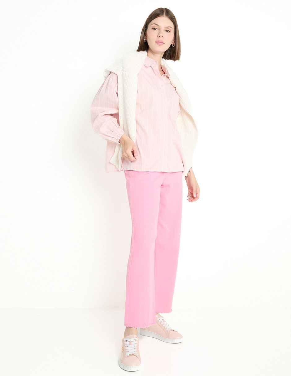 Blusa manga larga para mujer 3