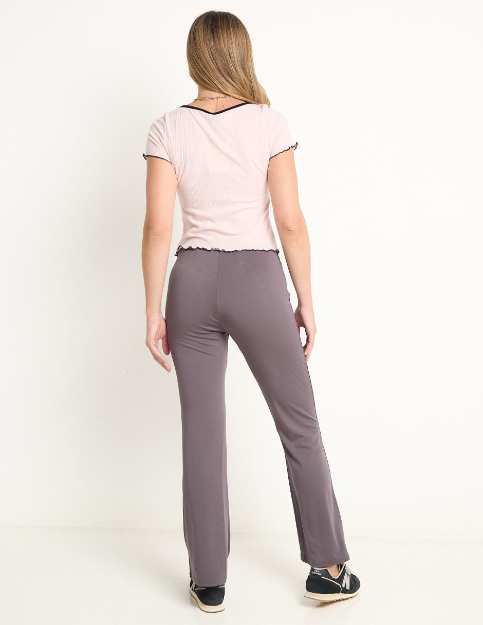 Legging a la cintura con elástico para mujer 2