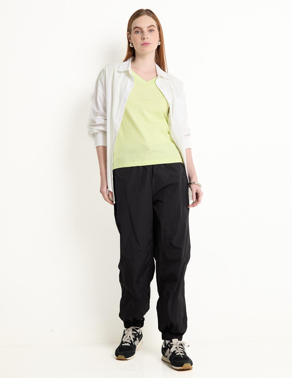PANTALON JOGGER NON STOP, G, NEGRO LISO