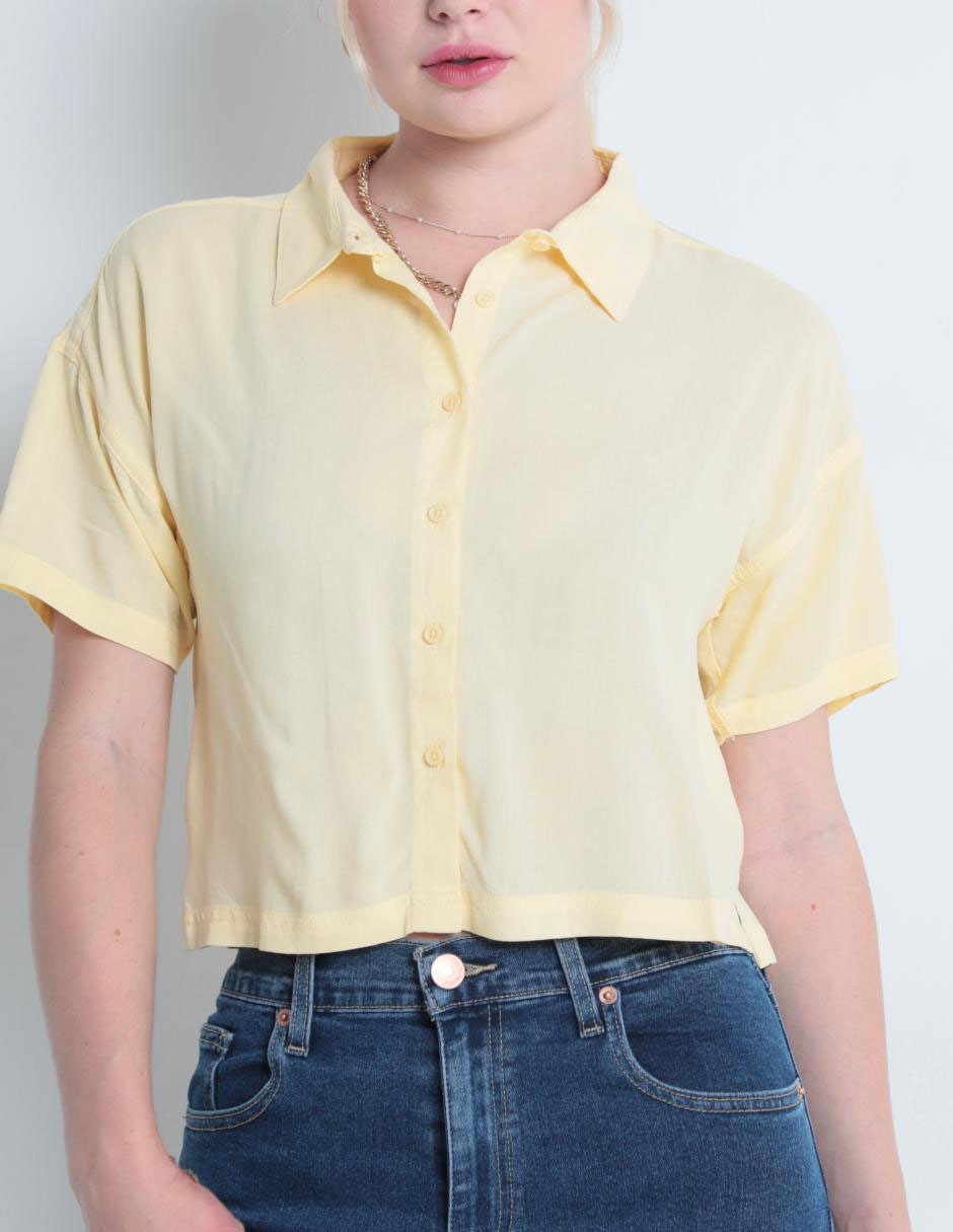Blusa manga corta para mujer 4