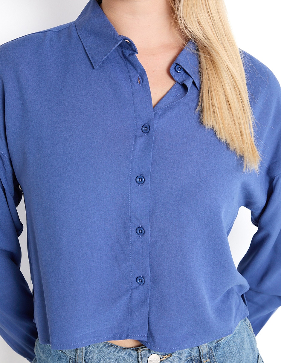 Blusa manga larga para mujer 4