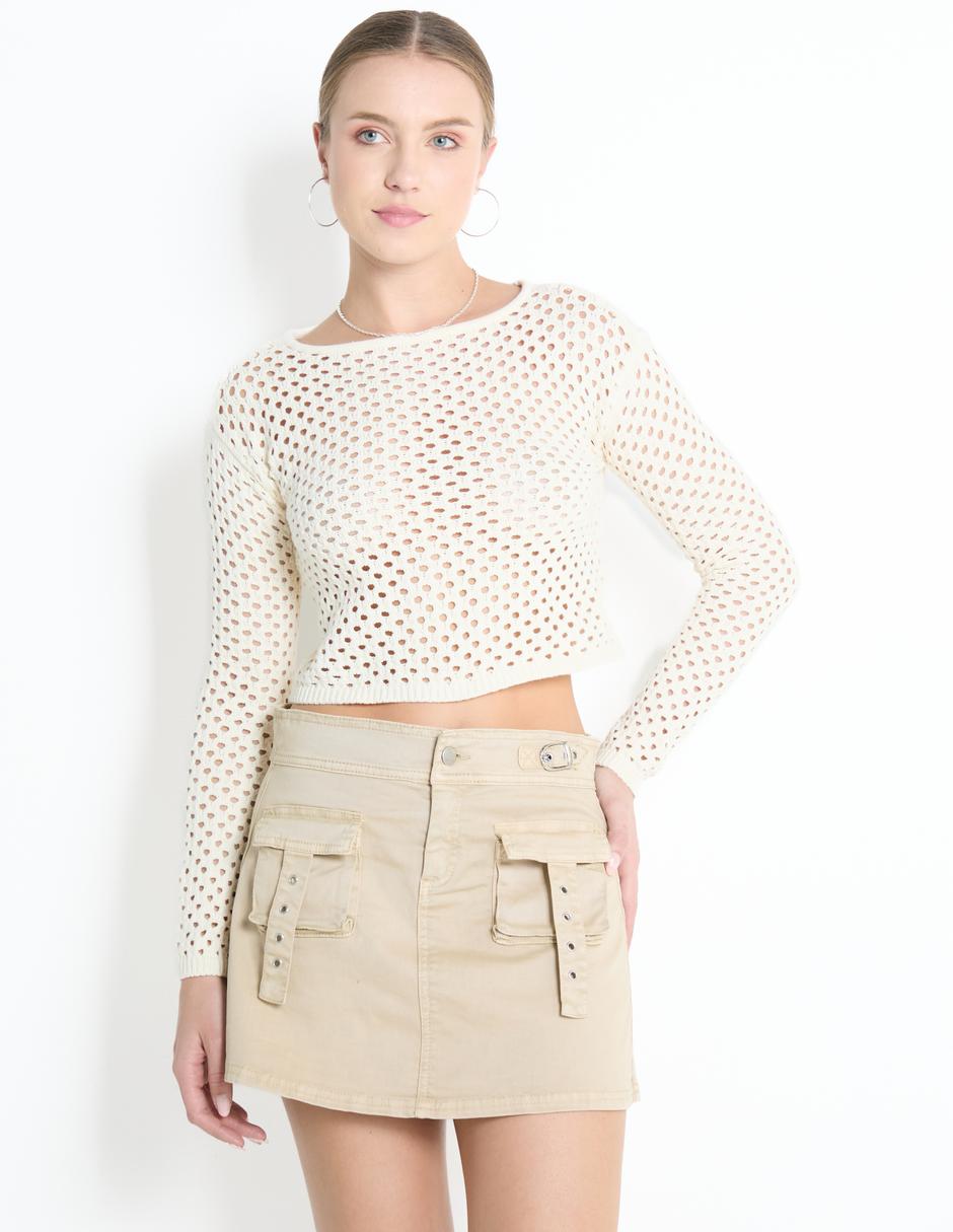Blusa manga larga para mujer 1